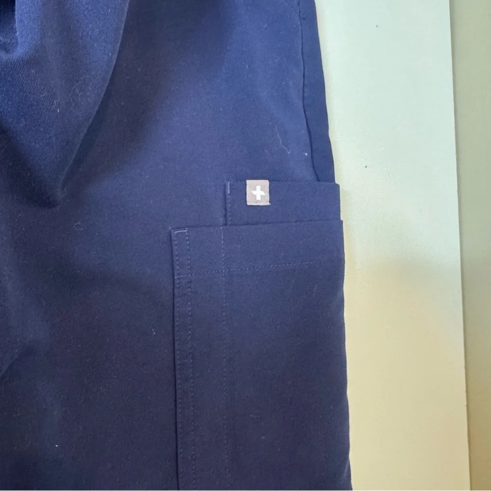 FIGS Womens Zamora Jogger Scrub Pant Sz size large blue